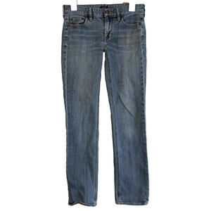 J.Crew Matchstick Jeans Womens 26 Short Low Rise Straight Leg Denim